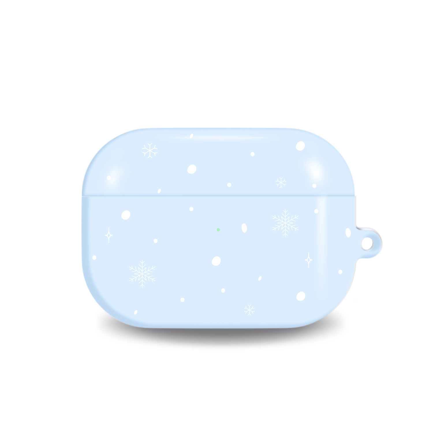 [airpods case] Let it snow _blue airpods case